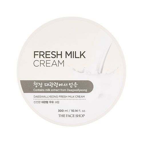 Молочный крем для лица и тела The Face Shop Daegwallyeong Fresh Milk Cream